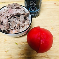 番茄蝦滑牛肉米粉雞湯的做法图解3