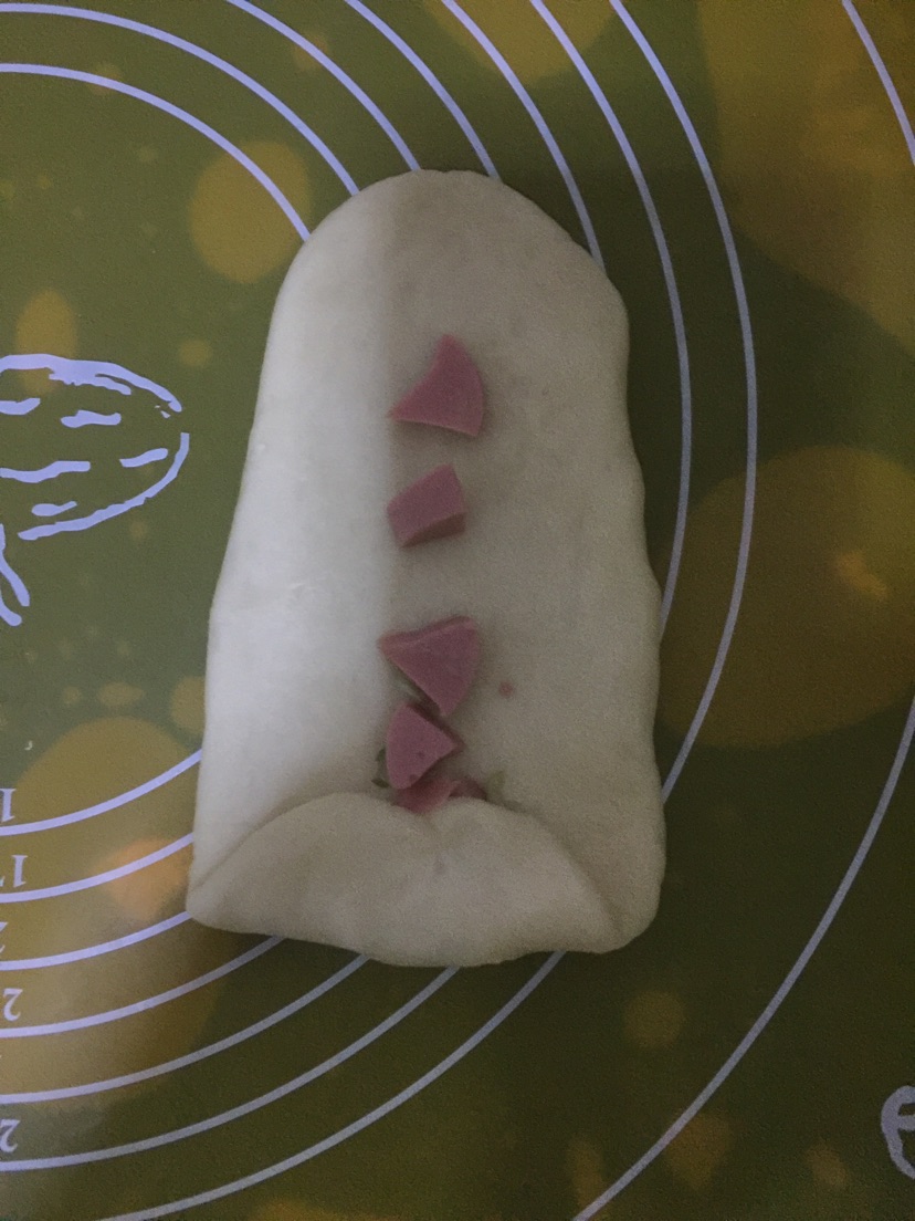 火腿葱花面包的做法图解8