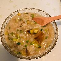 皮蛋槐花粥的做法图解11
