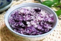 紫薯米饭的做法