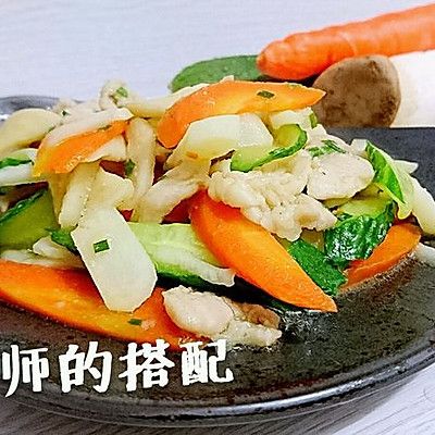 蜜桃爱营养师私厨：荸荠什锦炒肉片【抗癌、糖尿病食谱】