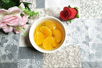 菊花橘子甜汤