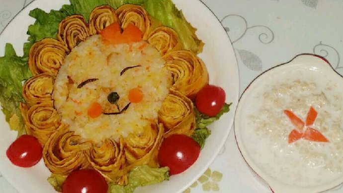 狮子座专属《狮子头炒饭》