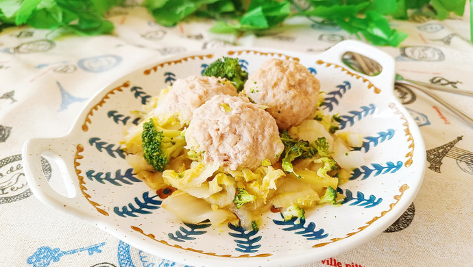 财源滚滚~肉圆炖白菜