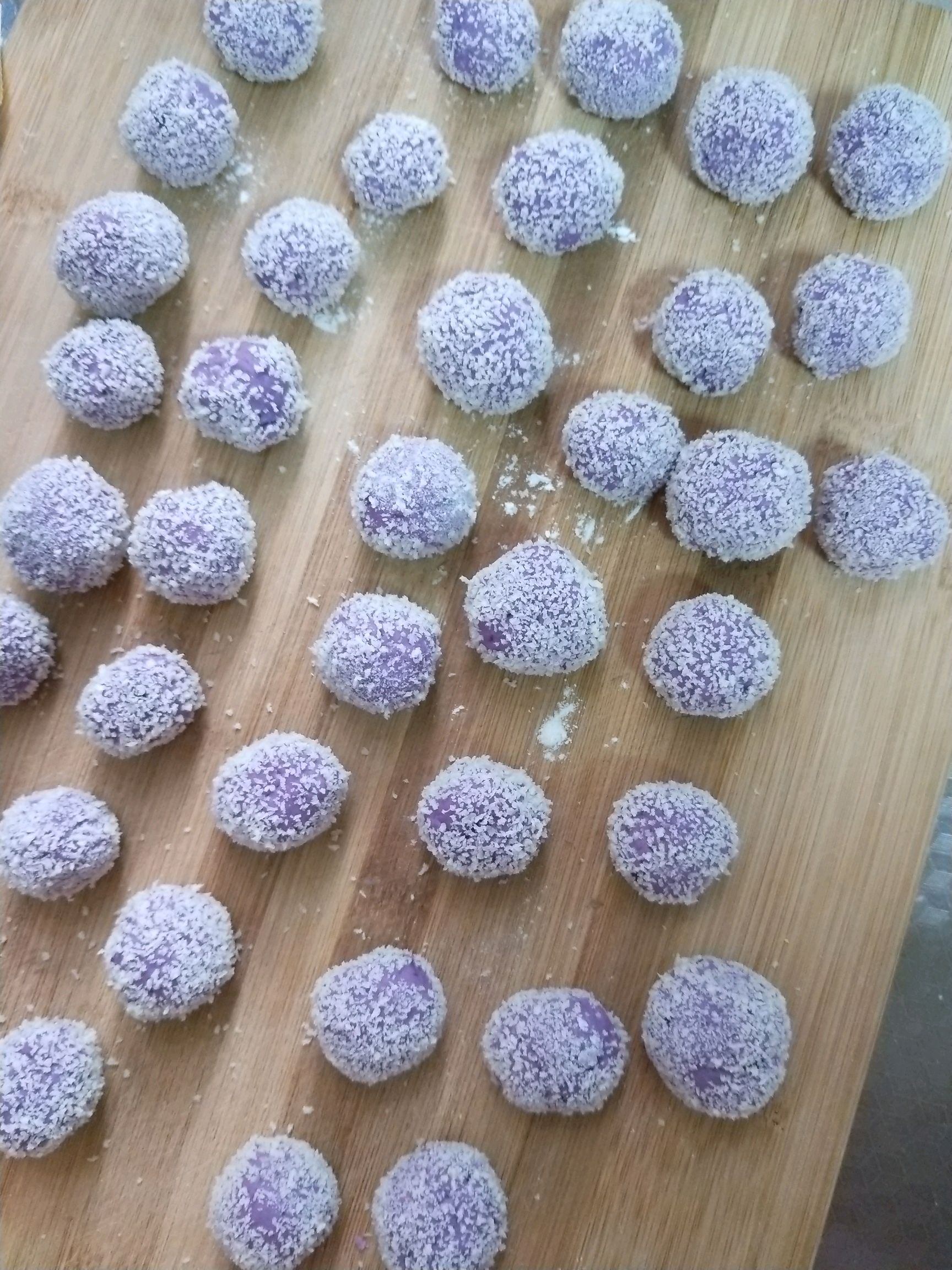 紫薯糯米球怎么做_紫薯糯米球的做法_豆果美食