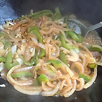 洋葱炒大辣椒配肉末的做法图解6