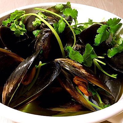 原汁Mussels（青口贝的原味做法）