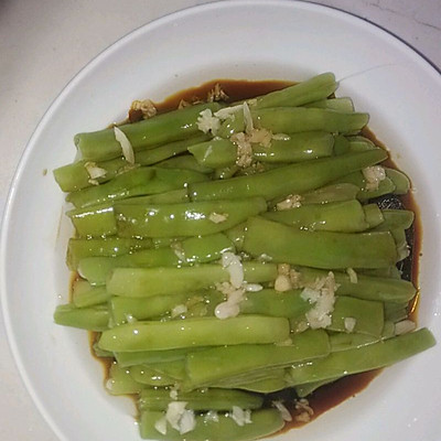 白灼四季豆