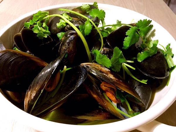 原汁Mussels（青口贝的原味做法）
