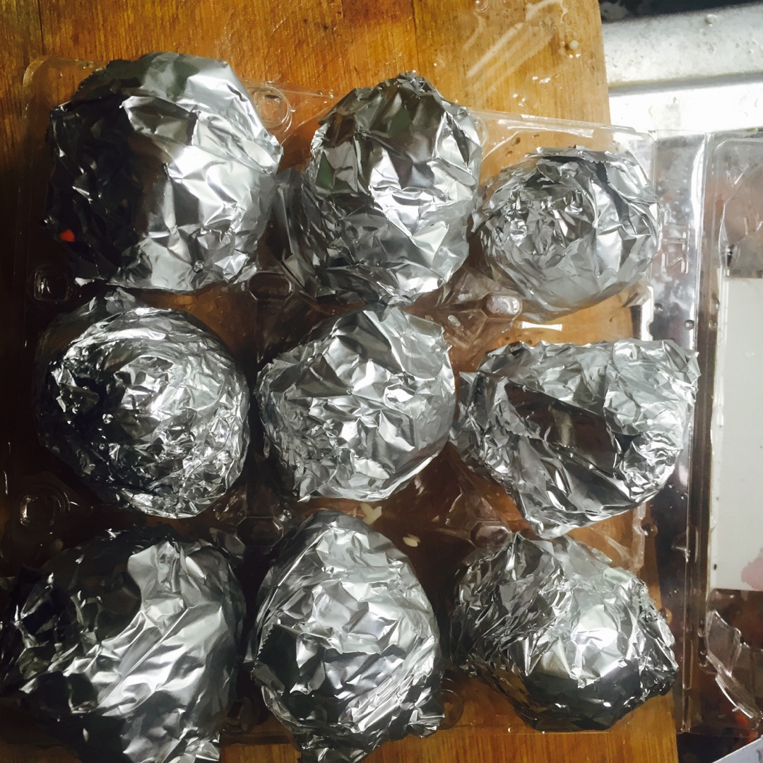 糯米黄金蛋的做法图解4