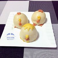 萌鸡奶黄包的做法图解16