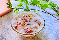 桂花茶冻椰奶的做法
