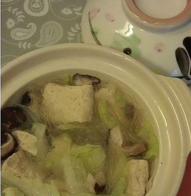 冻豆腐白菜汤