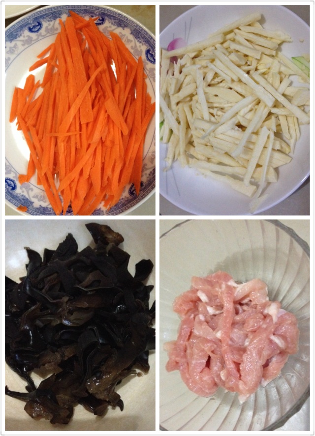 鱼香肉丝的做法图解1