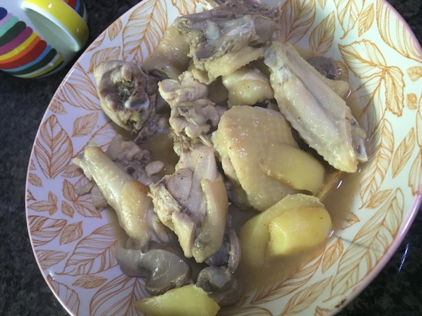 纯黑芝麻油鸡的做法图解8