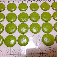法式抹茶马卡龙#约会MOF#的做法图解6