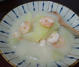 冬瓜虾仁汤的做法