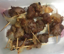 孜然羊肉串的做法