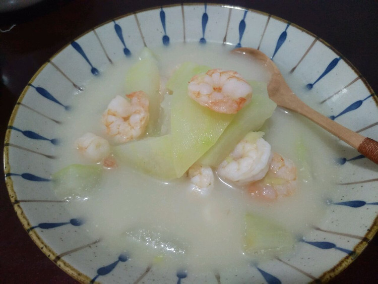 冬瓜虾仁汤的做法