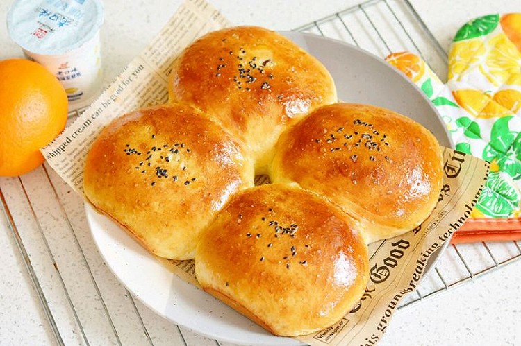 淡奶油面包✧红豆夹心✧零黄油不腻的做法