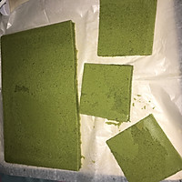 抹茶蛋糕卷2款式。的做法图解7