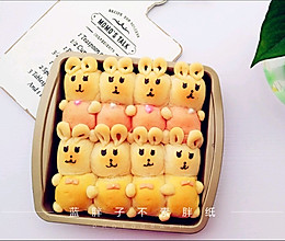 哄小孩神器之超萌兔子挤挤小面包的做法