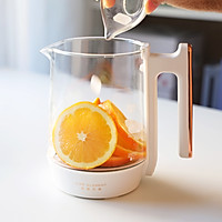热橙柠檬茶的做法图解3