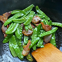 #糖小朵甜蜜控糖秘籍#零卡糖腊肉炒荷兰豆的做法图解11