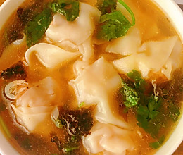 酸汤馄炖#味美鲜香的做法