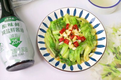 酱油生菜