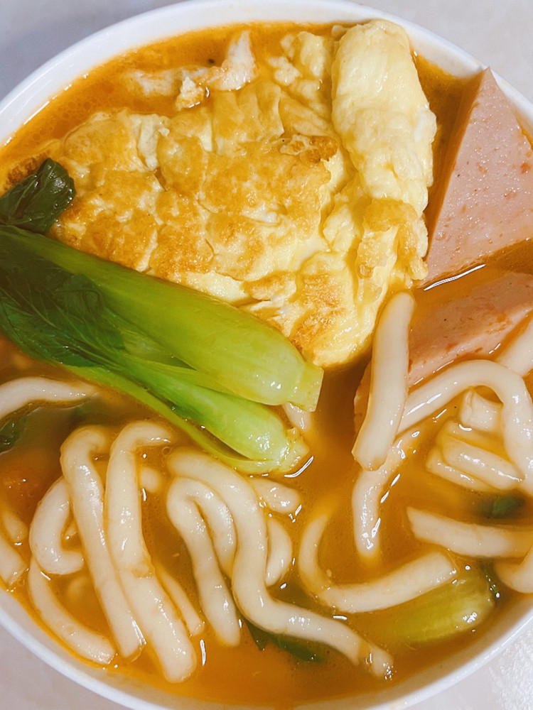 秋天来了，来份番茄浓汤土豆粉，营养丰富！的做法