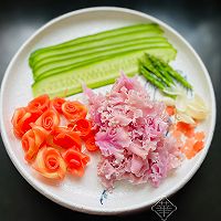 绣球菌蔬果沙拉 纯净素食的做法图解15