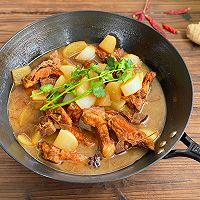 冬季居家一锅搞定美味炖菜，红烧排骨炖萝卜的做法图解15