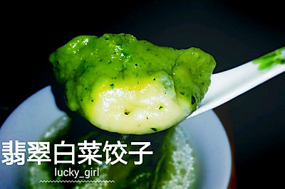 翡翠白菜饺子