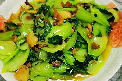 海米炒青菜