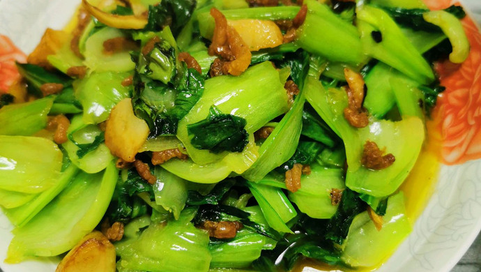 海米炒青菜