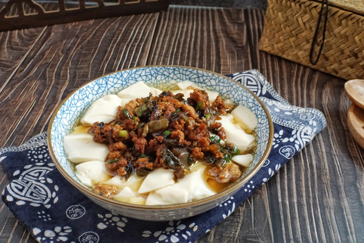 臊子肉蒸豆腐脑的做法