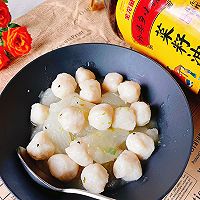 #向往的生活 就是外婆乡#外婆乡鱼丸葱冬瓜的做法图解10