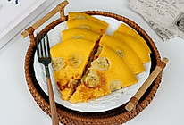 #冬日治愈时刻#焦糖香蕉饼的做法