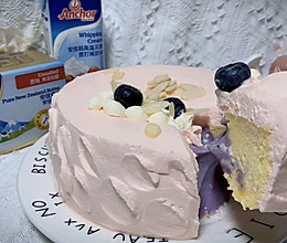 #安佳佳倍容易圣诞季#紫薯芋泥爆浆蛋糕，冰淇淋口感的做法