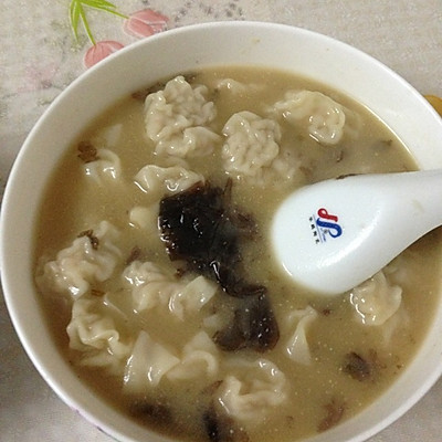 味增虾仁小馄饨