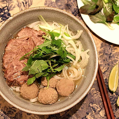 越南牛肉牛丸河粉 Pho