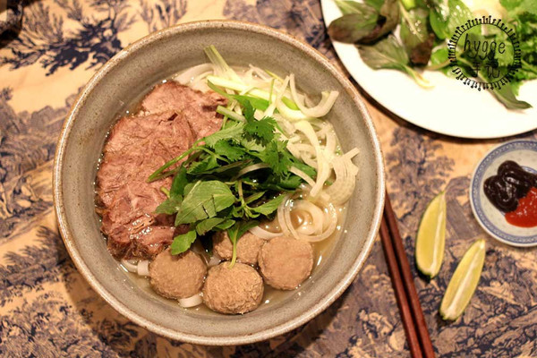 越南牛肉牛丸河粉 Pho