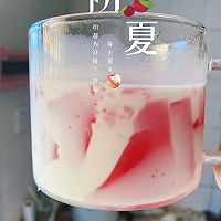 #忽而夏至 清凉一夏#杨梅冰粉的做法图解6