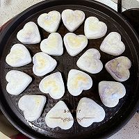 #一蔬一饭皆告白#爱心紫薯糯米饼的做法图解11