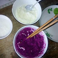 紫薯山药甜心的做法图解4