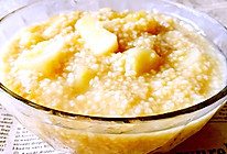 小米红糖苹果粥的做法