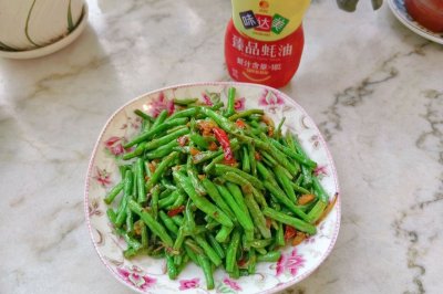 清炒豆角