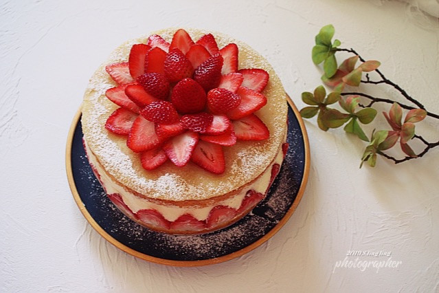 芙蕾杰～法式草莓蛋糕的做法