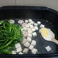 菠菜豆腐虾仁汤的做法图解8